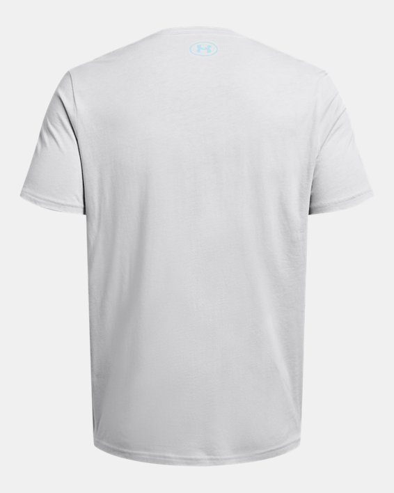Men's UA Outline Branded Short Sleeve, Gray, pdpMainDesktop image number 3